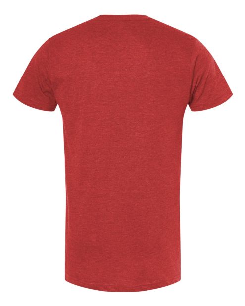 T-shirts Économique unisexe ROUGE FONCÉ