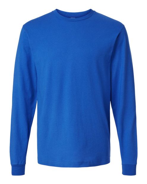 Chandails manches longues Standard unisexe BLEU ROYAL