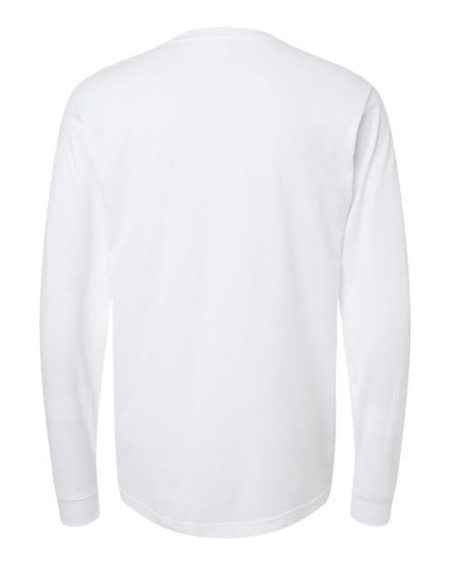 Chandails manches longues Standard unisexe BLANC