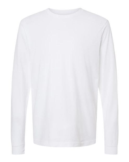 Chandails manches longues Standard unisexe BLANC
