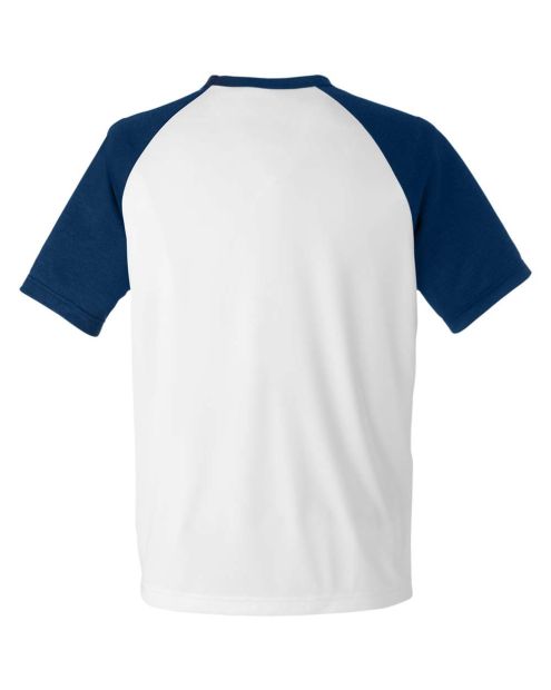 T-shirt Qualité+ homme MARINE & BLANC