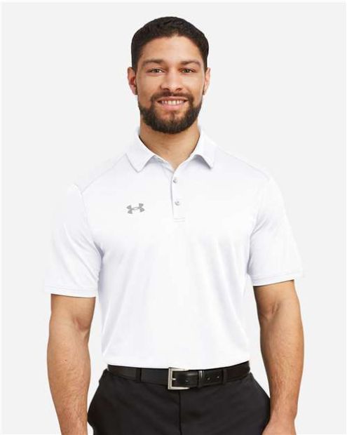 Polos HOMMES Qualité supérieur BLANC - Under Armour