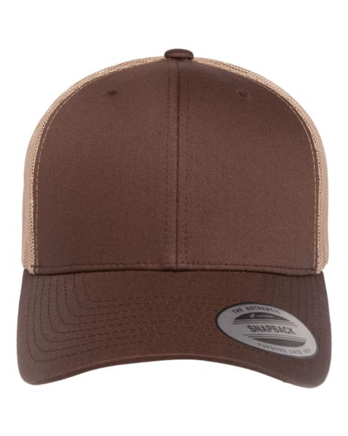 Casquette Snapback BRUN & BEIGE