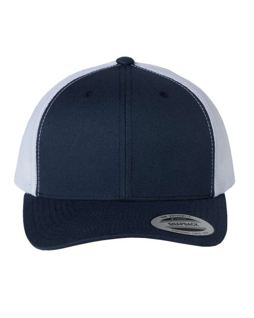 Casquette Snapback MARINE & BLANC