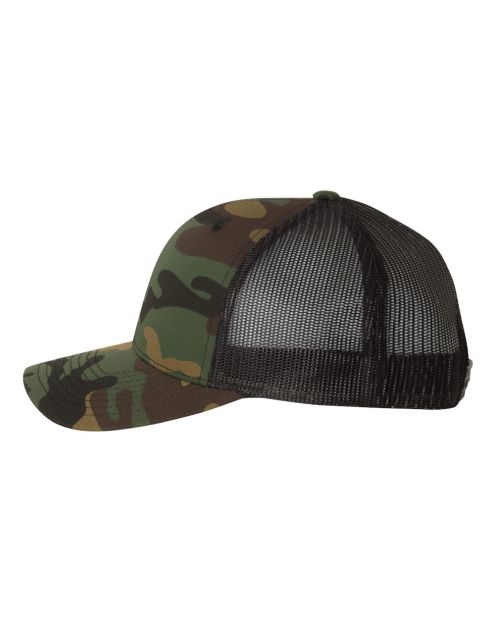 Casquette Snapback VERT CAMO & NOIR