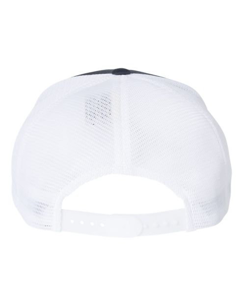 Casquette FLEXFIT MARINE & BLANC