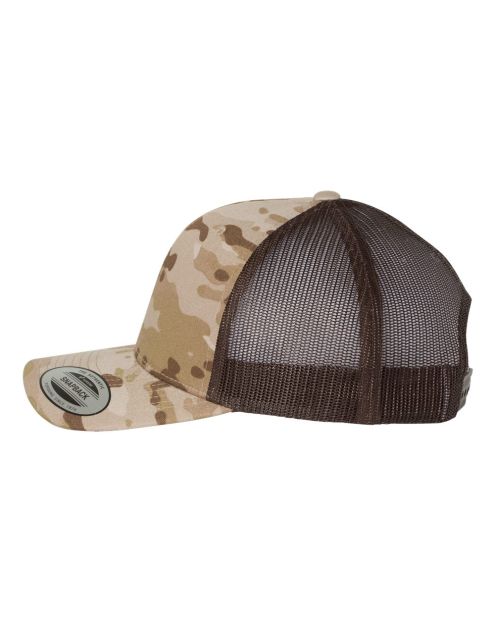 Casquette Snapback CAMO BEIGE & BRUN