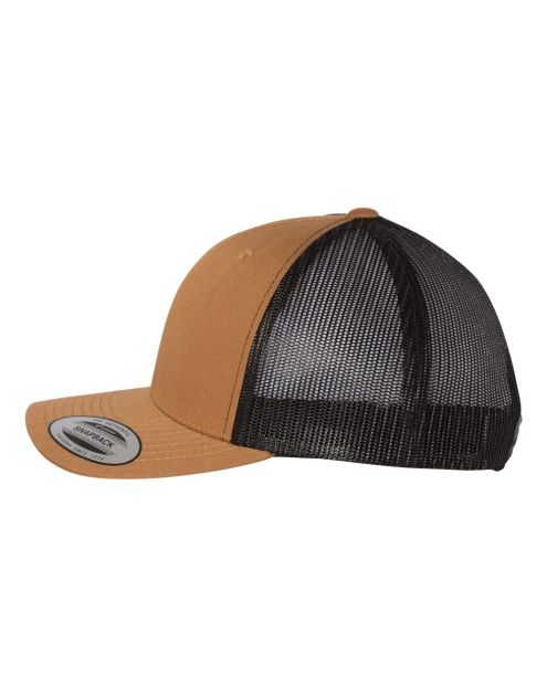 Casquette Snapback CARAMEL & NOIR