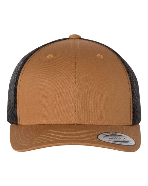 Casquette Snapback CARAMEL & NOIR