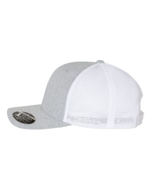Casquette FLEXFIT SILVER & BLANC