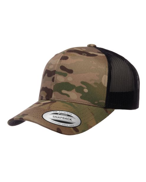 Casquette Snapback CAMO BEIGE & NOIR