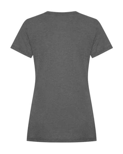 T-shirt col arrondi FEMMES Qualité+ CHARCOAL