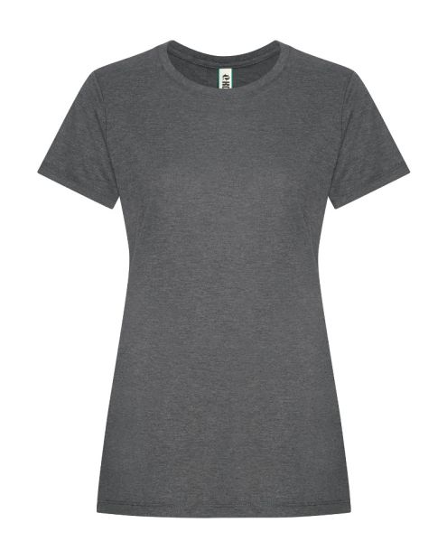 T-shirt col arrondi FEMMES Qualité+ CHARCOAL