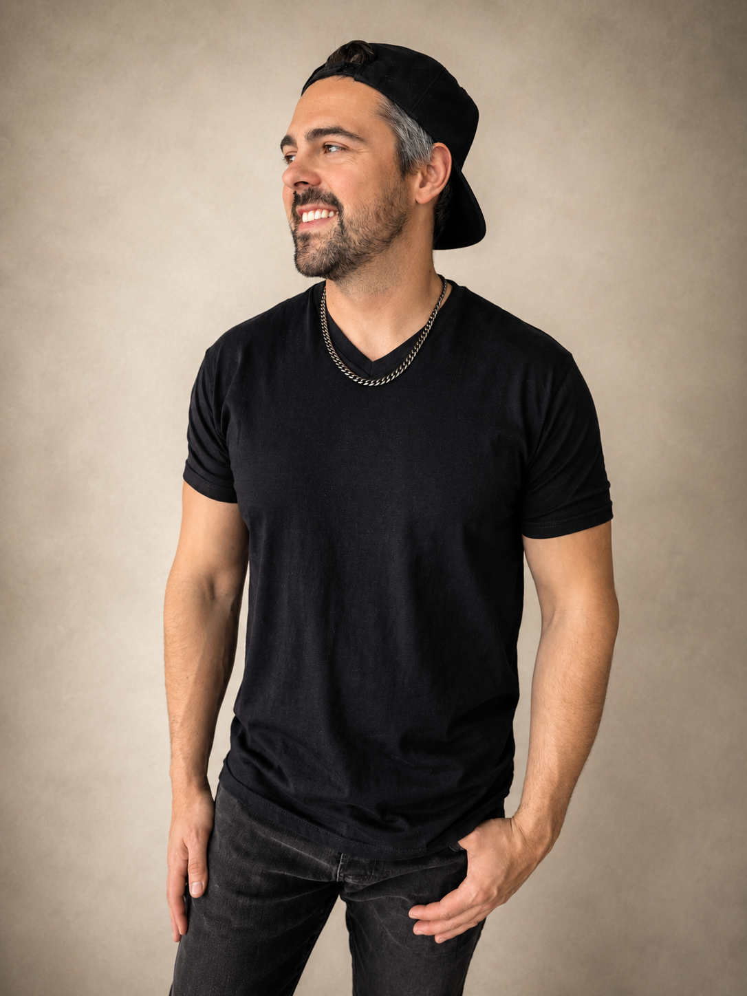 T-shirt Économique homme NOIR